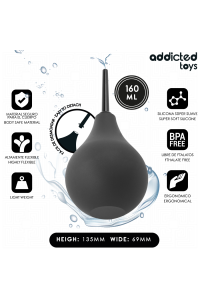 Pulitore anale da viaggio Addicted Toys taglia M 160 ml - foto 2 di 7