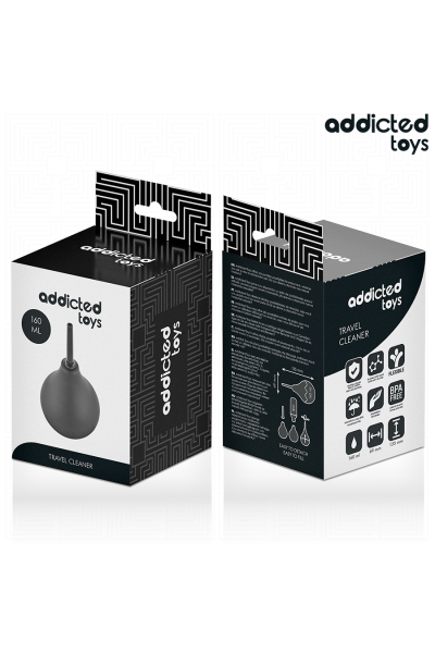 Pulitore anale da viaggio Addicted Toys taglia M 160 ml - foto 7 di 7