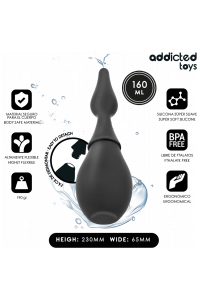 Pulitore da viaggio in silicone modello 1 Addicted Toys - foto 2 di 7