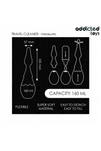 Pulitore da viaggio in silicone modello 1 Addicted Toys - foto 5 di 7