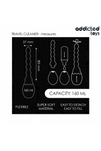 Pulitore da viaggio in silicone modello 2 Addicted Toys - foto 5 di 7
