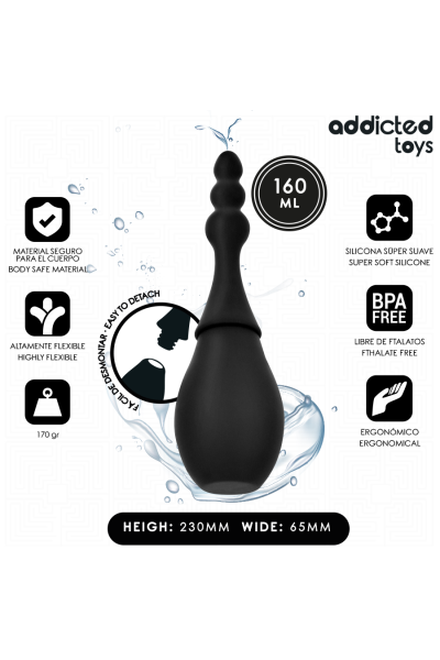 Pulitore da viaggio in silicone modello 4 Addicted Toys - foto 2 di 7