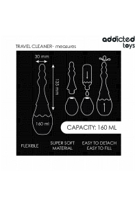 Pulitore da viaggio in silicone modello 4 Addicted Toys - foto 5 di 7