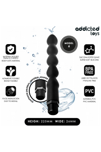 Pulitore anale Addicted Toys con adattatore universale modello 6 - foto 2 di 7