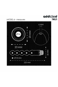 Pulitore anale Addicted Toys con adattatore universale modello 6 - foto 5 di 7