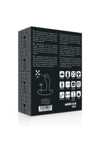 Massaggiatore anale Addicted Toys - Vibrazione nera - foto 5 di 5