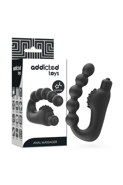 Massaggiatore anale con vibrazione ADDICTED TOYS - foto 1 di 6