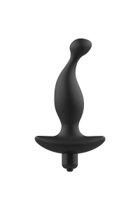 Massaggiatore anale con vibrazione nera ADDICTED TOYS MODELLO 1 - foto 2 di 7