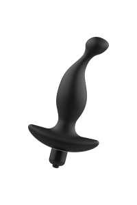 Massaggiatore anale con vibrazione nera ADDICTED TOYS MODELLO 1 - foto 3 di 7
