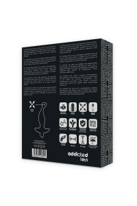 Massaggiatore anale con vibrazione nera ADDICTED TOYS MODELLO 1 - foto 7 di 7