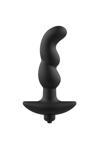 Massaggiatore anale ADDICTED TOYS con vibrazione nera modello 2 - foto 2 di 6