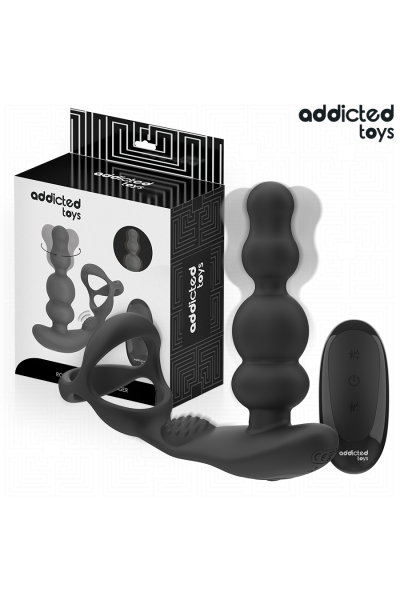 Massaggiatore prostatico rotante con telecomando Addicted Toys - foto 1 di 8
