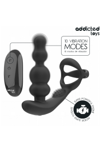 Massaggiatore prostatico rotante con telecomando Addicted Toys - foto 4 di 8