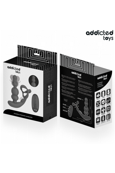 Massaggiatore prostatico rotante con telecomando Addicted Toys - foto 8 di 8