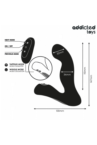 Massaggiatore prostatico oscillante Addicted Toys - foto 6 di 7