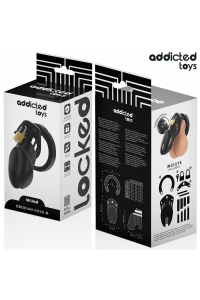 Cage per pene ADDICTED TOYS LOCKED - Obsidian Hold Taglia M - foto 6 di 7