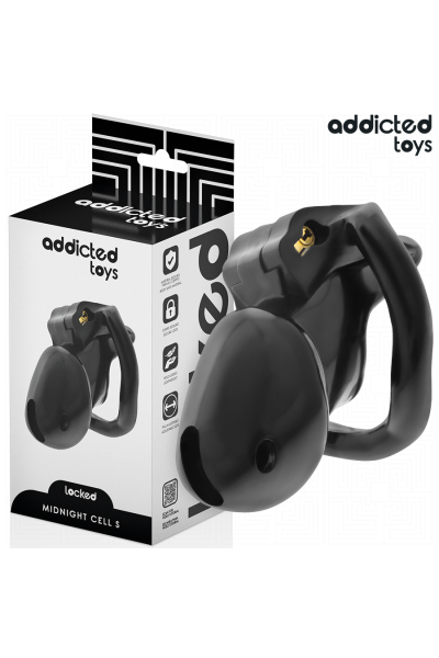 Cage per pene ADDICTED TOYS LOCKED - MINDNIGHT SIZE S - foto 1 di 7