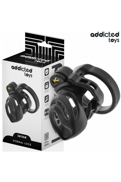 Gabbia per pene ADDICTED TOYS LOCKED - ETERNAL LOCK 9 CM - foto 1 di 7