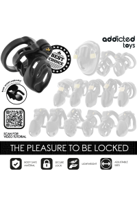 Gabbia per pene ADDICTED TOYS LOCKED - ETERNAL LOCK 9 CM - foto 7 di 7