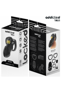 Cage per pene ADDICTED TOYS LOCKED - UNBROKEN DEN 9.8 CM - foto 6 di 7