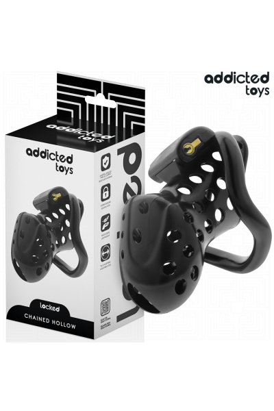 Cage per pene ADDICTED TOYS LOCKED - CHAINED HOLLOW 10.5 CM - foto 1 di 7