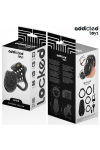 Cage per pene ADDICTED TOYS LOCKED - CHAINED HOLLOW 10.5 CM - foto 6 di 7