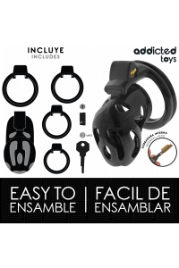 Gabbia per pene ADDICTED TOYS LOCKED - SEALED CRYPT 8 CM - foto 4 di 7