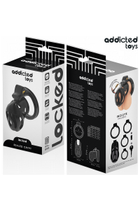 Gabbia per pene ADDICTED TOYS LOCKED - SEALED CRYPT 8 CM - foto 6 di 7
