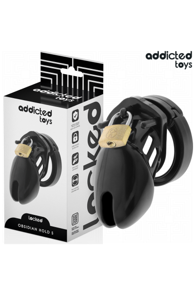 Cage per pene ADDICTED TOYS LOCKED - Obsidian Hold taglia S - foto 1 di 7
