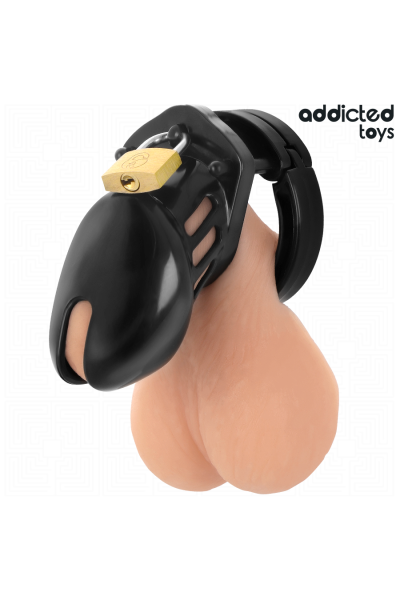 Cage per pene ADDICTED TOYS LOCKED - Obsidian Hold taglia S - foto 3 di 7