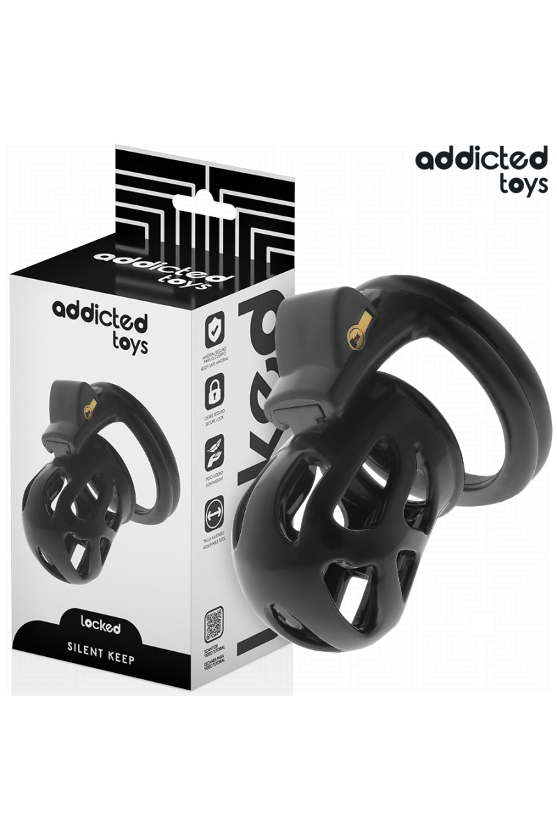 Cage per pene ADDICTED TOYS LOCKED - SILENT KEEP 7.5 CM - foto 1 di 7