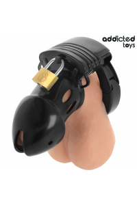 Gabbia per pene ADDICTED TOYS LOCKED - CHASTITY DEPTHS 7.5 CM - foto 3 di 7
