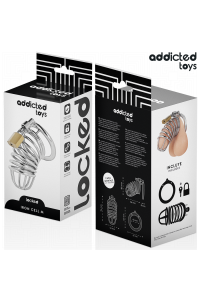 Cella metallica per pene Addicted Toys Locked - Iron Cell taglia M - foto 6 di 7