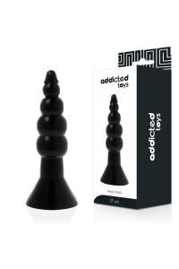 Plug anale 17 cm Nero Addicted Toys - foto 1 di 4