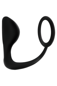 Plug anale con anello per pene ADDICTED TOYS - foto 3 di 5