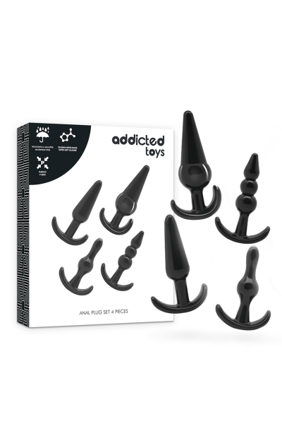Set di 4 plug anali Addicted Toys - foto 1 di 13