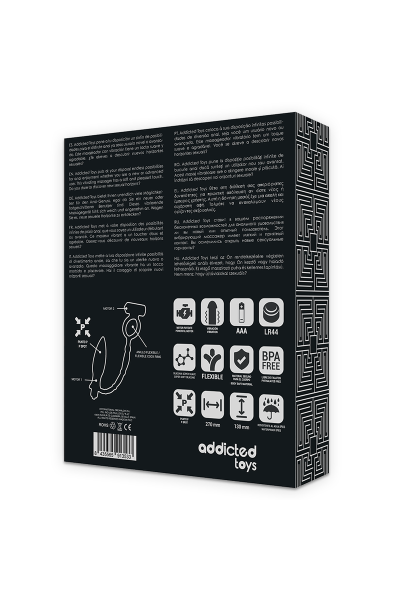 Plug anale con anello vibrante ADDICTED TOYS - foto 7 di 7