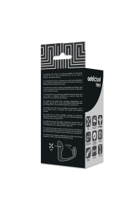 Plug anale con anello in silicone nero ADDICTED TOYS - foto 7 di 7