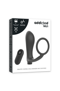 Anello per pene con telecomando e plug anale ADDICTED TOYS - foto 7 di 8