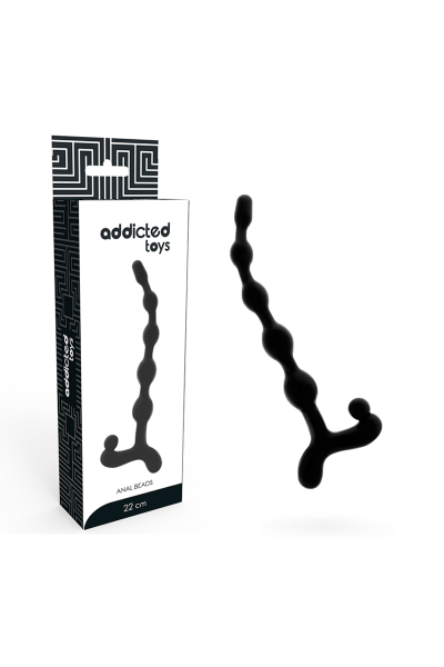 Palline Anali 22 cm nere Addicted Toys - foto 1 di 6
