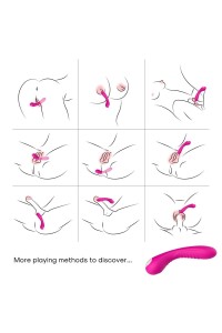 Vibratore in silicone fucsia ARMONY - foto 2 di 5