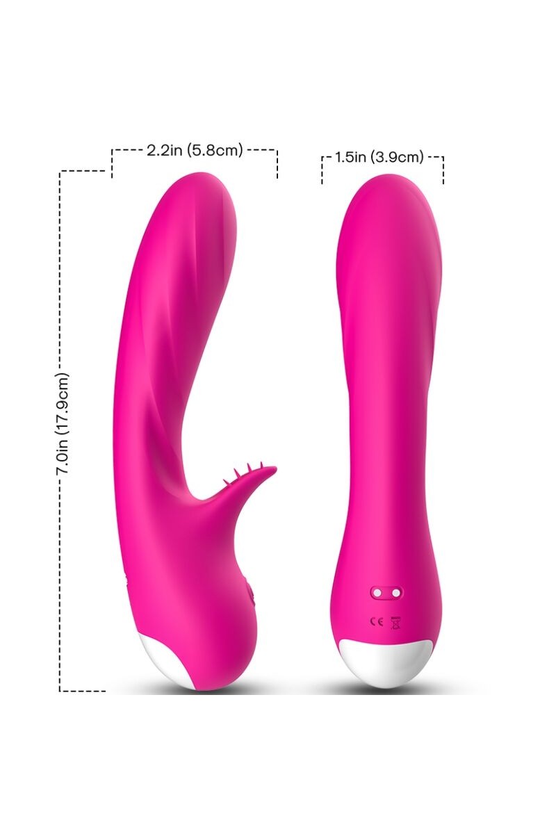 Vibratore ARMONY Romance con Stimolatore Fucsia - foto 1 di 5