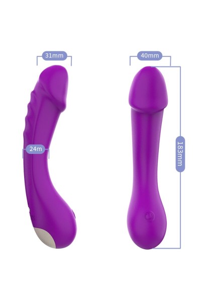 Dildo vibrante G-spot siliconeo Armony - foto 3 di 6