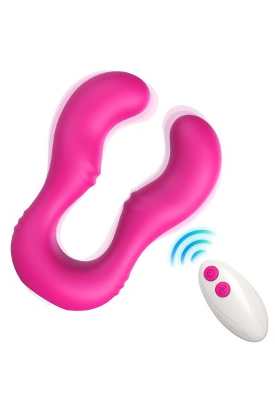 Vibratore ARMONY Seraph con doppio telecomando fucsia - foto 1 di 6