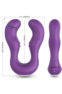 Vibratore ARMONY con doppio telecomando Viola - foto 3 di 6