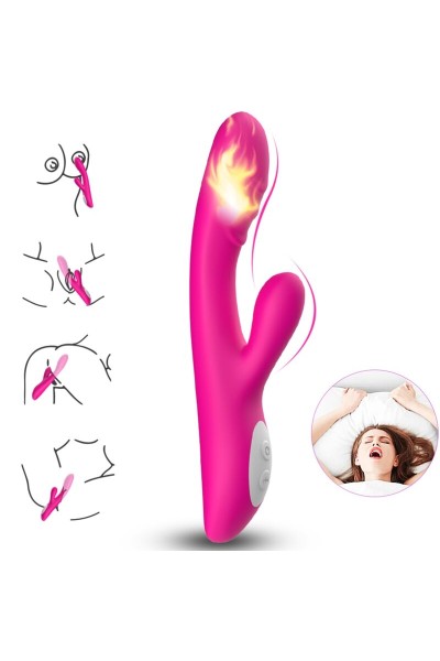 Vibratore ARMONY Spark effetto riscaldante fucsia - foto 1 di 5