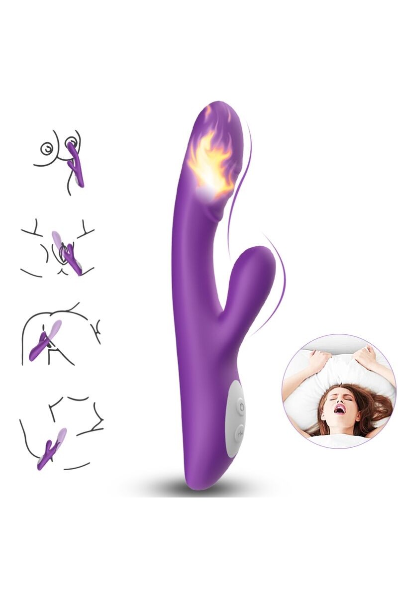 Vibratore ARMONY con effetto riscaldante Viola - foto 1 di 5