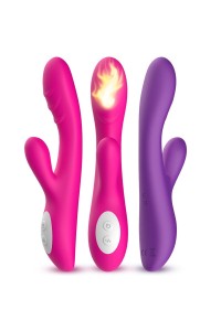Vibratore ARMONY con effetto riscaldante Viola - foto 4 di 5