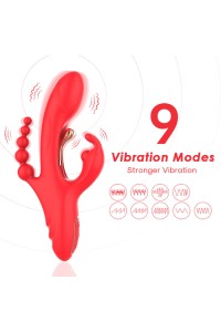 Vibratore stimolatore G-spot e clitoride ARMONY - foto 3 di 9