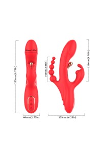 Vibratore stimolatore G-spot e clitoride ARMONY - foto 6 di 9